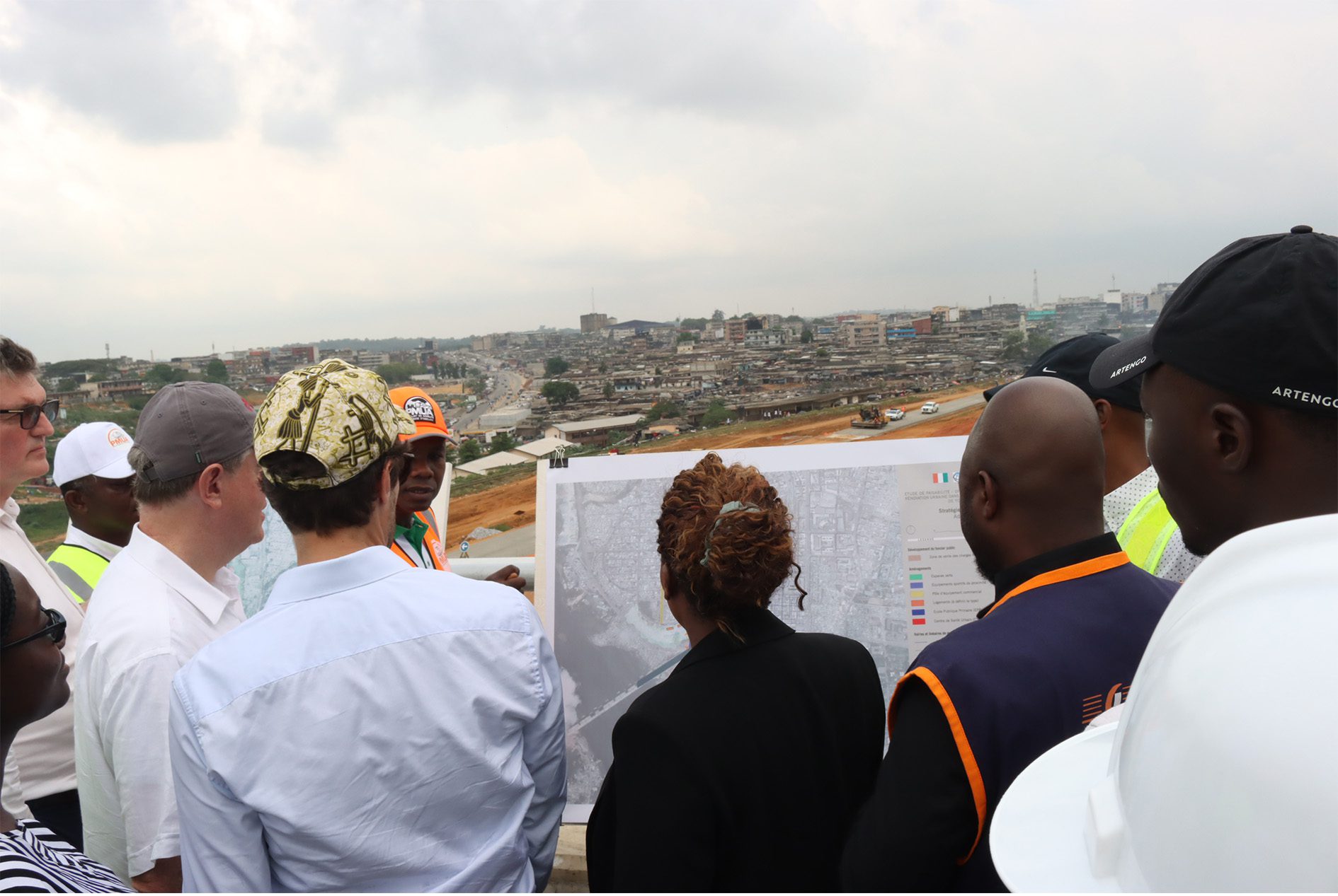 La Banque mondiale visite le corridor du BRT avant le démarrage effectif des travaux